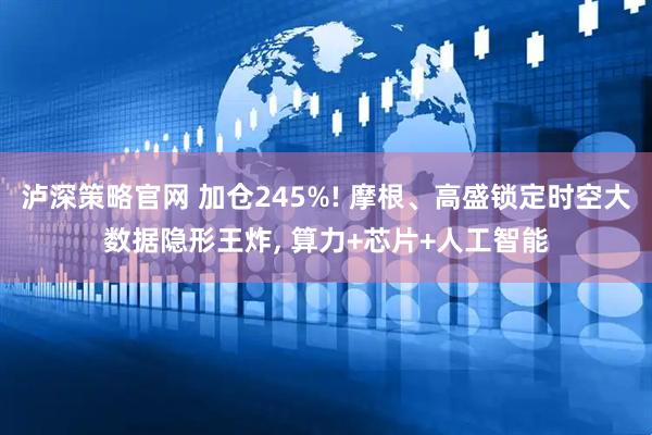 泸深策略官网 加仓245%! 摩根、高盛锁定时空大数据隐形王炸, 算力+芯片+人工智能